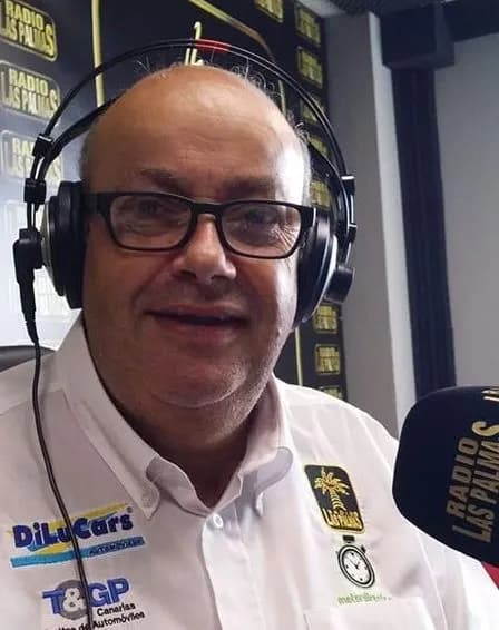 Teo Vega, locutor de Motor Directo en Radio Faycan