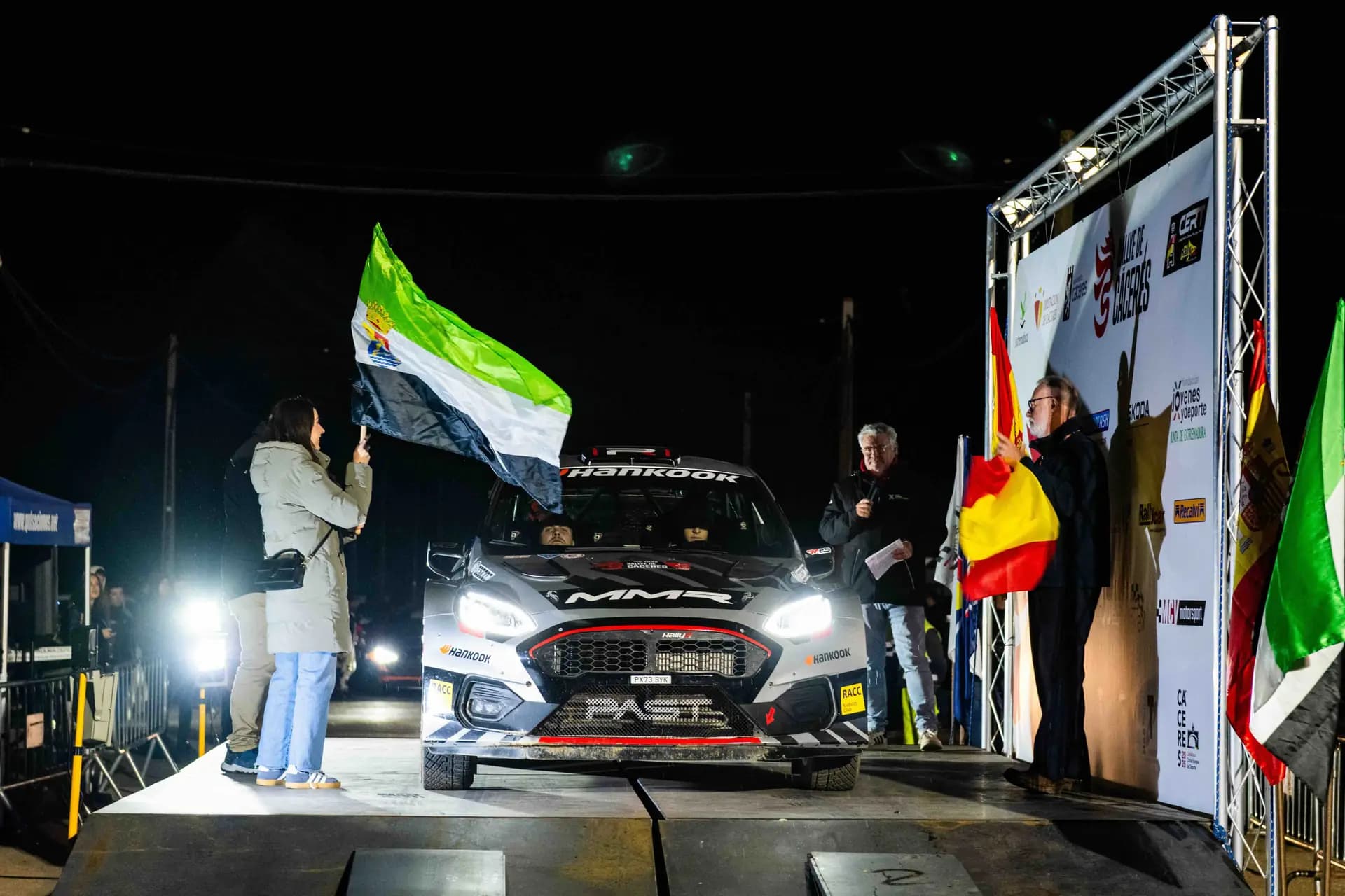 Los mejores equipos del Campeonato de España de Rallyes de Tierra se citan de nuevo en Cáceres
