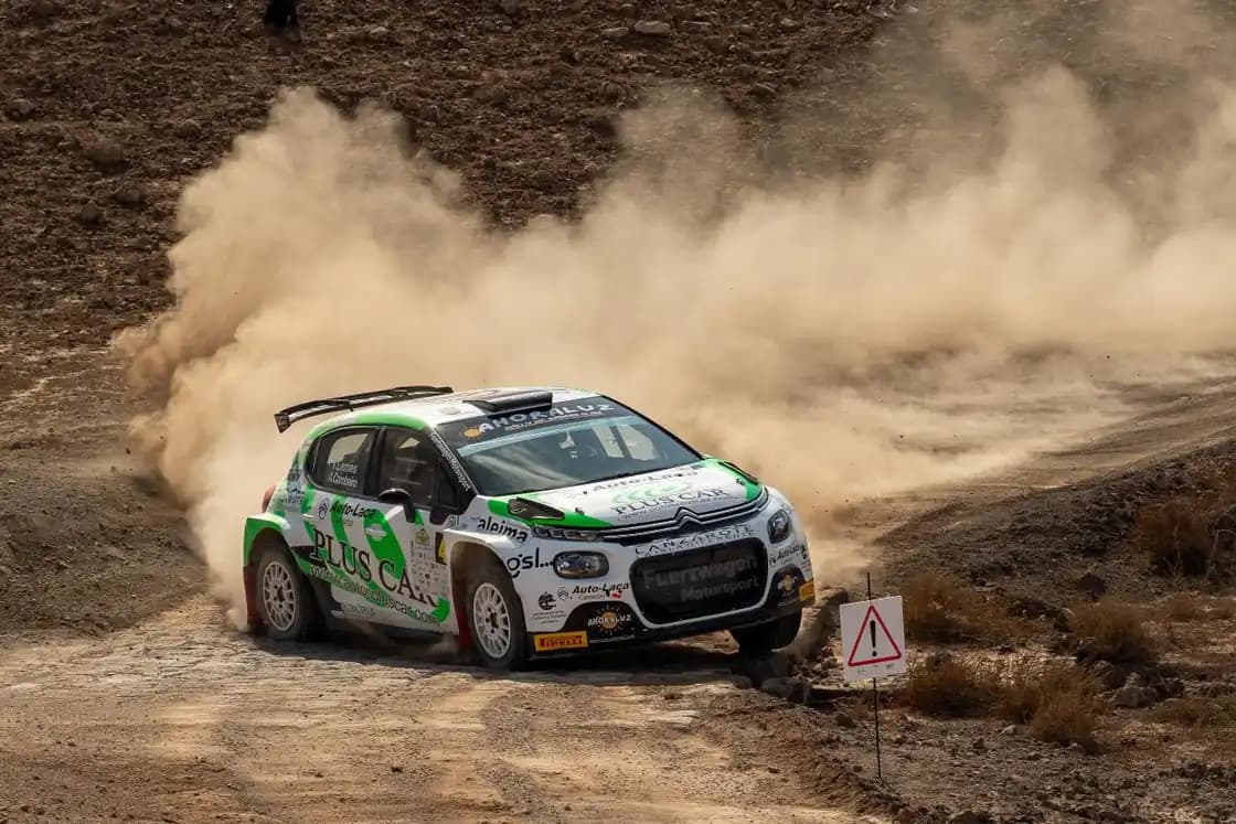 Yeray Lemes y Aitor Cambeiro ganan la prueba de Velocidad en Tierra La Piconera