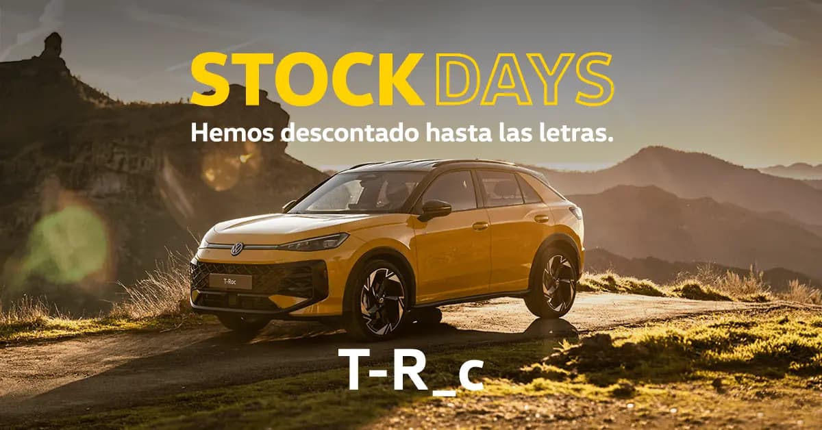 Este octubre, Volkswagen pone en marcha los Stock Days con precios especiales en toda su gama