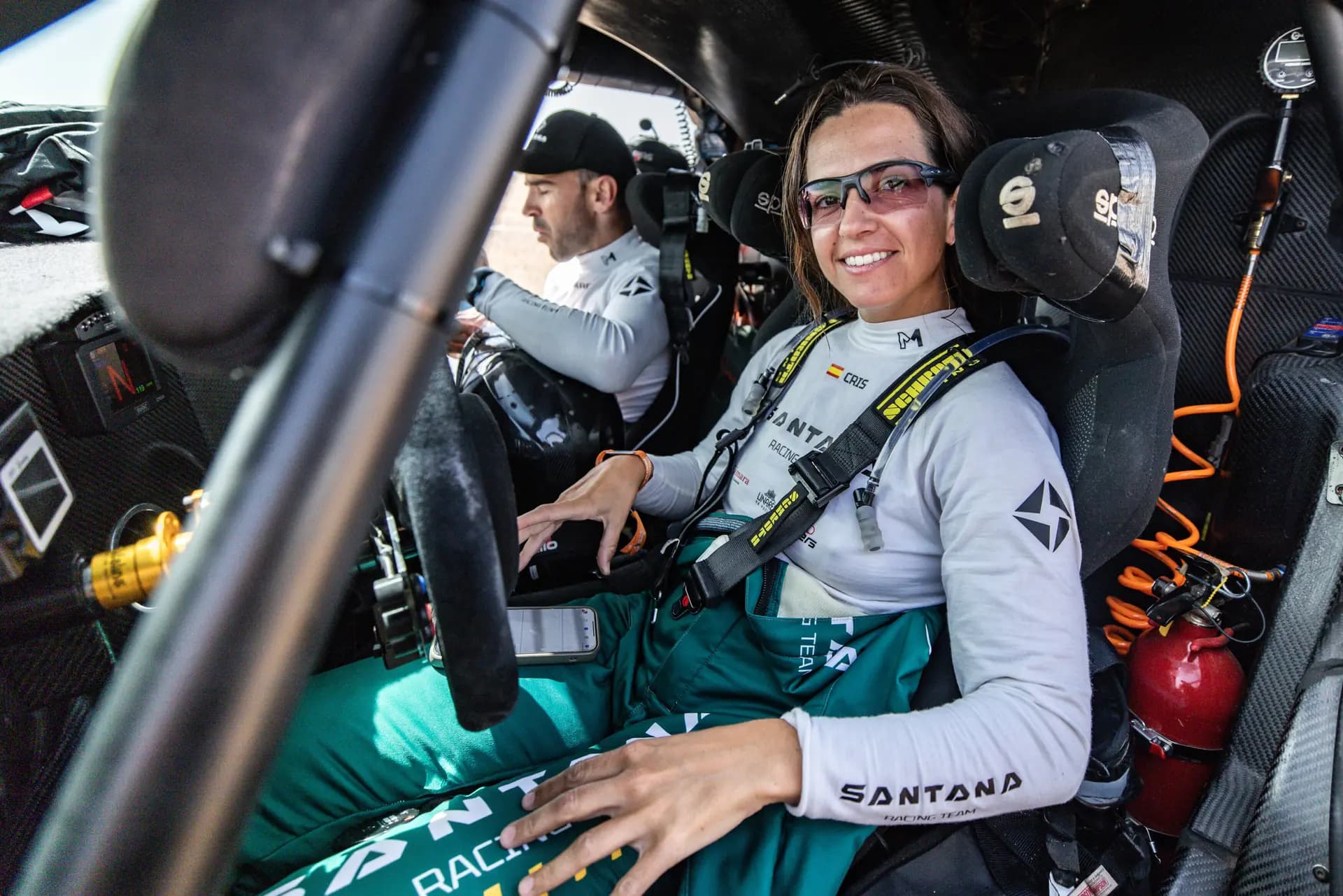 GESTA DEL SANTANA RACING TEAM Y CRISTINA GUTIÉRREZ: REMONTADA DE MÁS DE 30 POSICIONES EN LA PRIMERA ETAPA DEL RALLY DE MARRUECOS